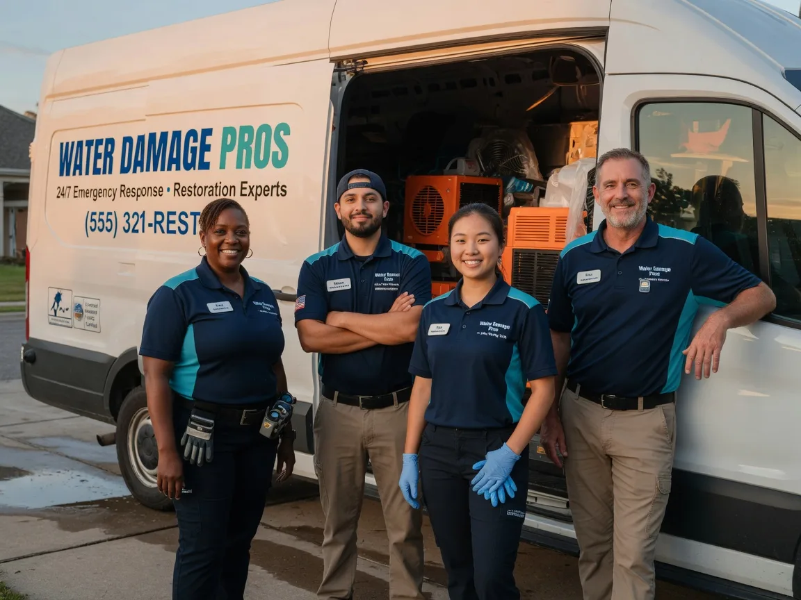 Water Damage Restoration company in Rolette, ND